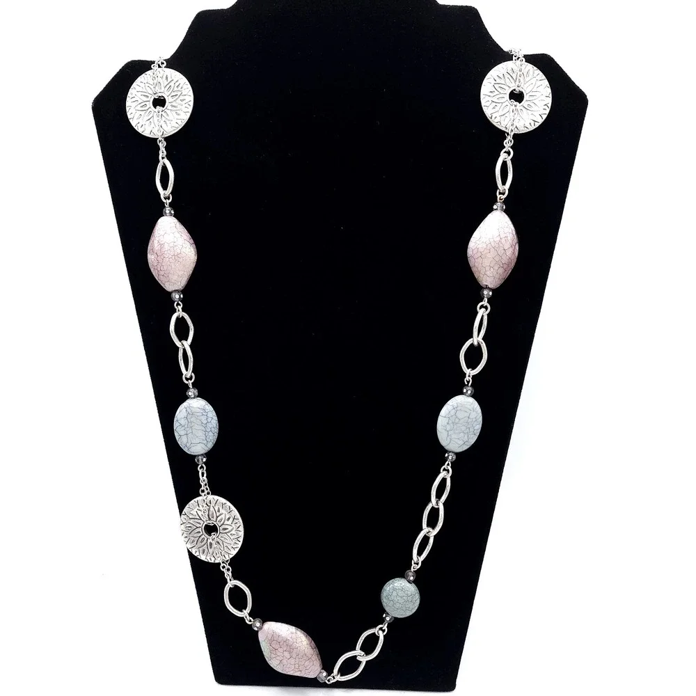 Premier Designs Marine Long Convertible Necklace 36in